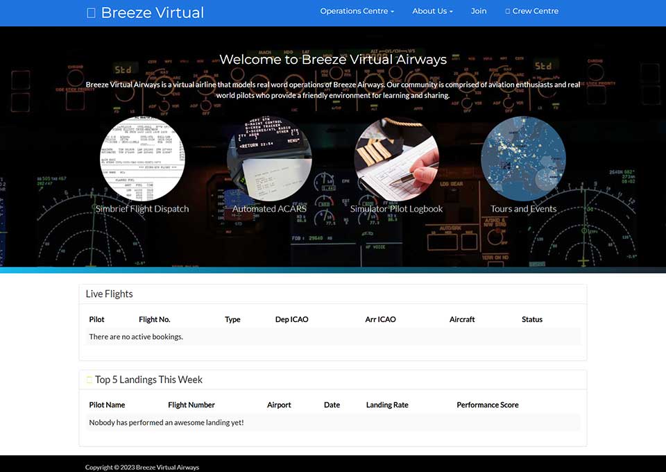 Breeze Virtual Airline