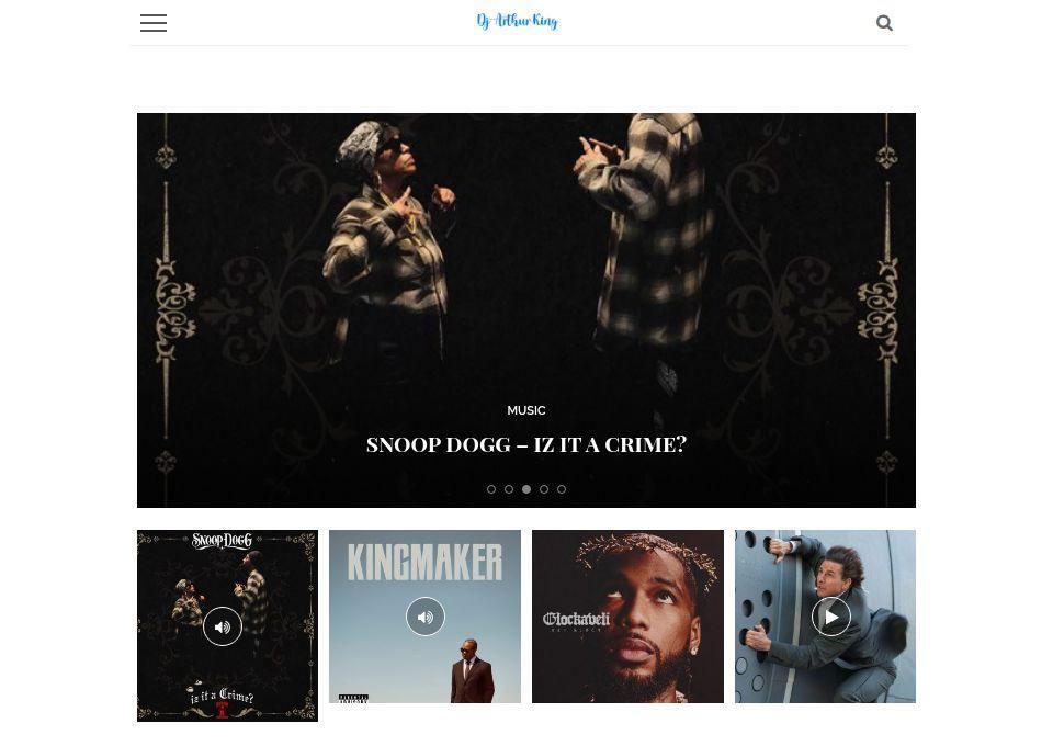 Dj ArthurKing Website