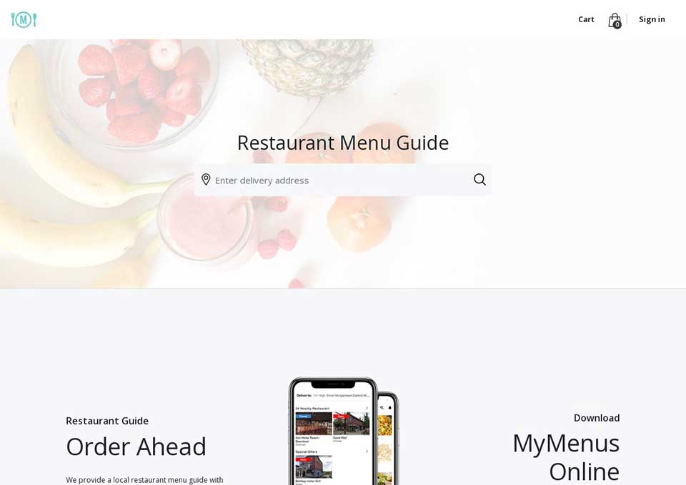 MyMenus Online For Restaurants